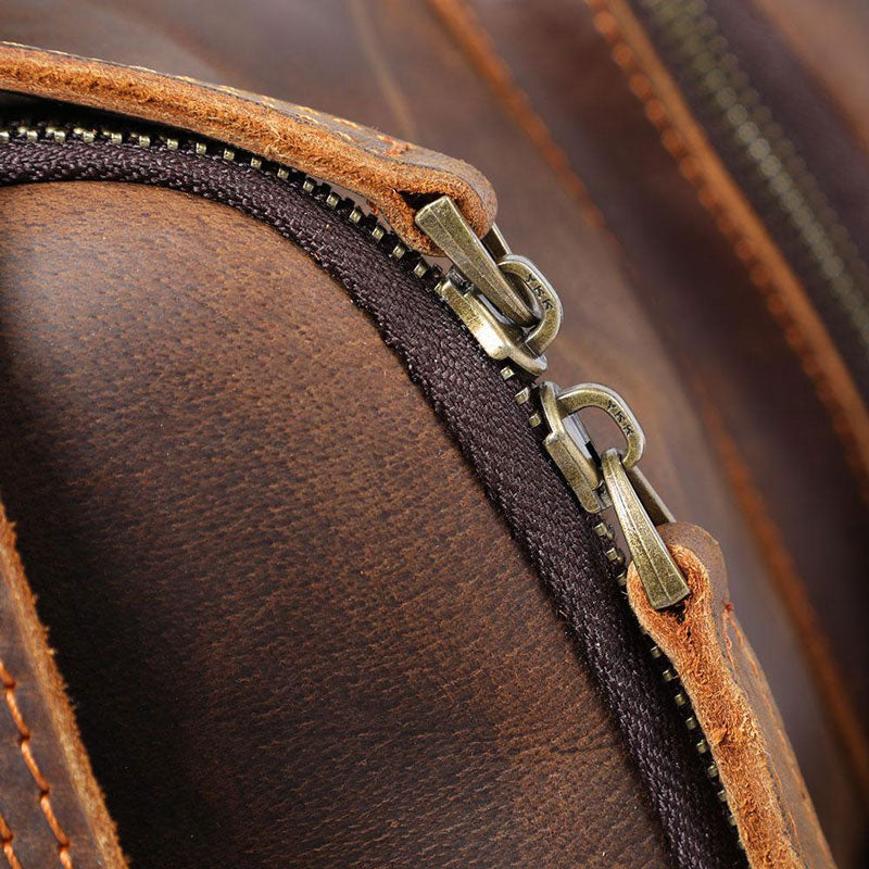 sac baroudeur cuir homme