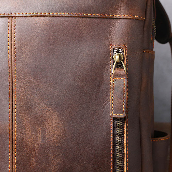 sac à dos en cuir pour homme