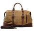 Sac de voyage en cuir vintage 