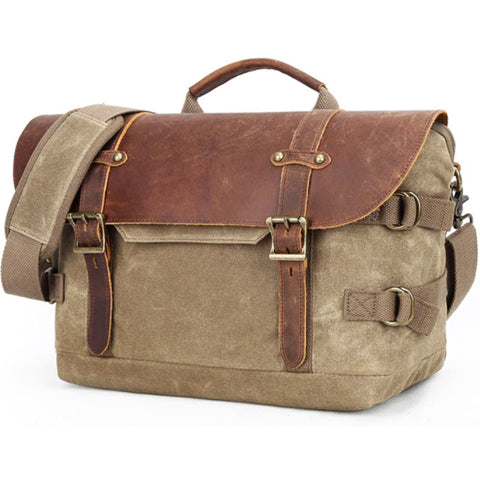 Sac messager en bandoulière vintage