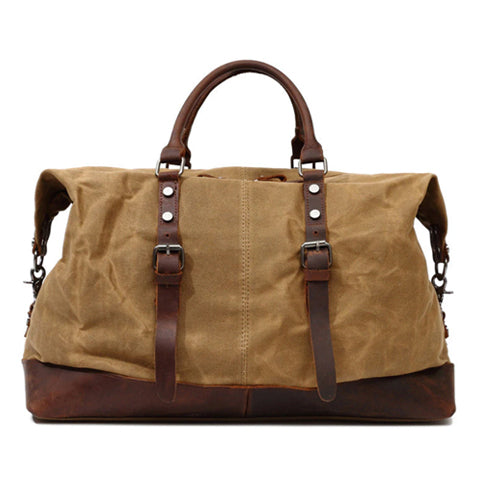 Sac de voyage cuir étanche 50 litres