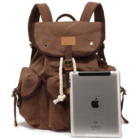 sac à dos style vintage