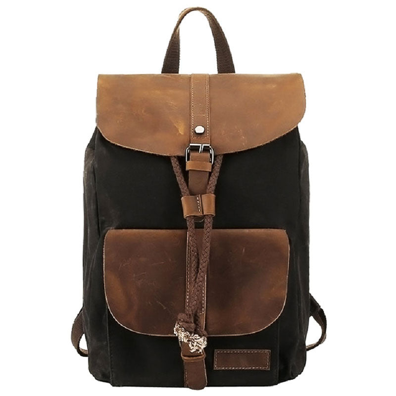 sac à dos vintage femme noir