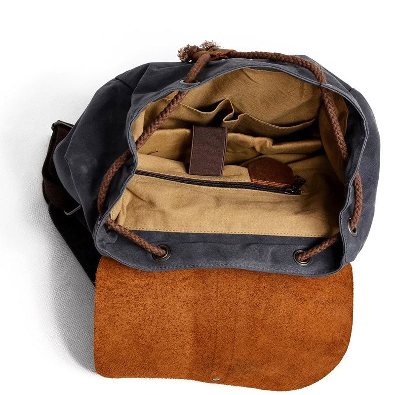 sac à dos vintage voyage