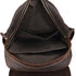 sac à dos voyage cuir