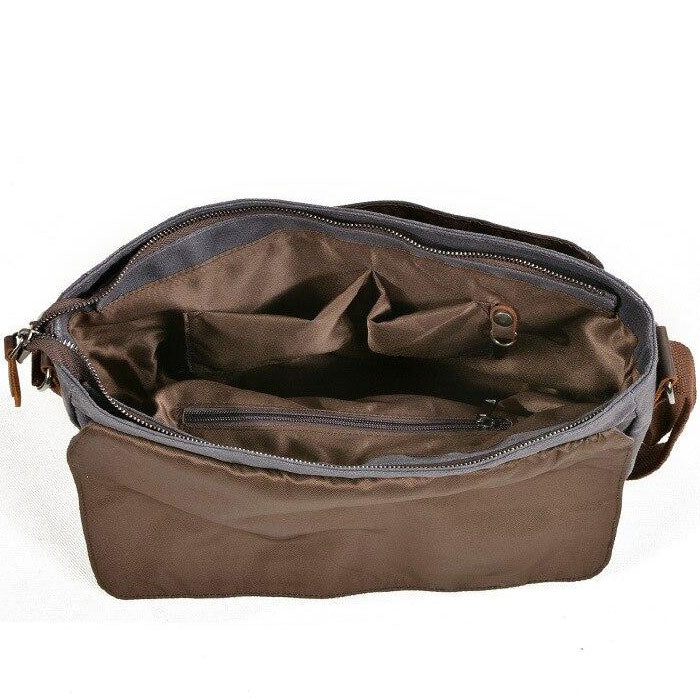 sac bandoulière cartable vintage