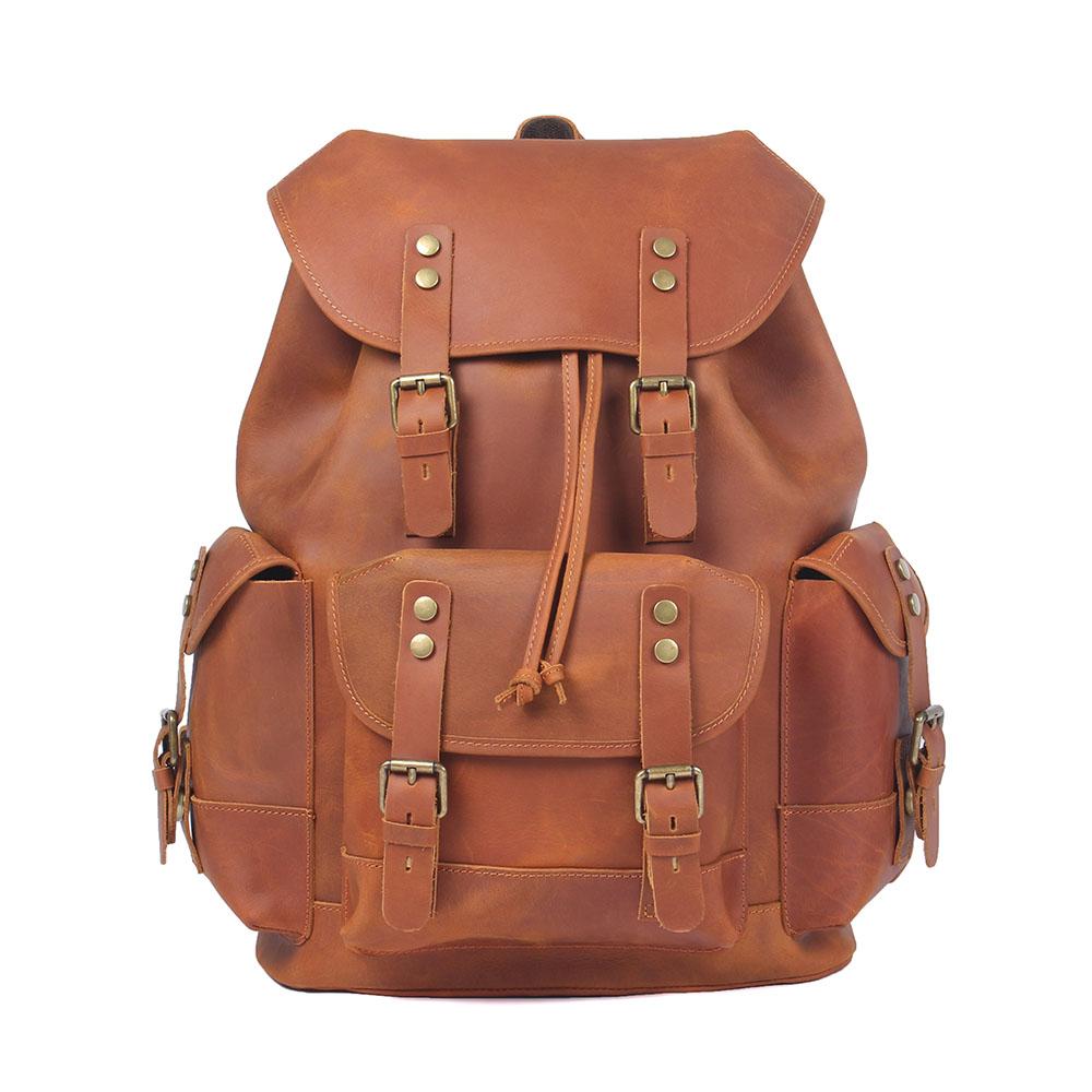 sac à dos voyage cuir