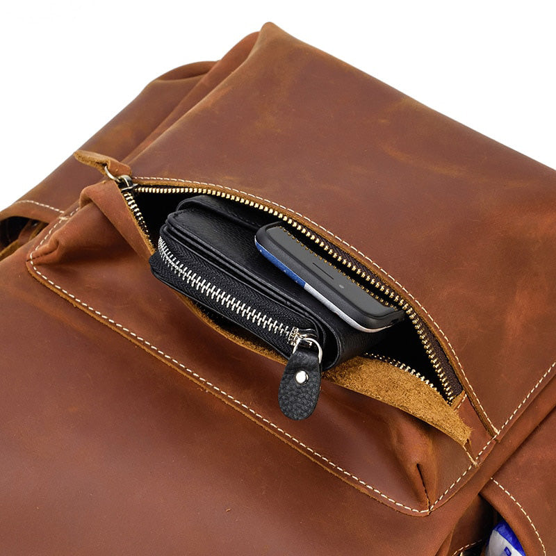 sac à dos cuir véritable femme