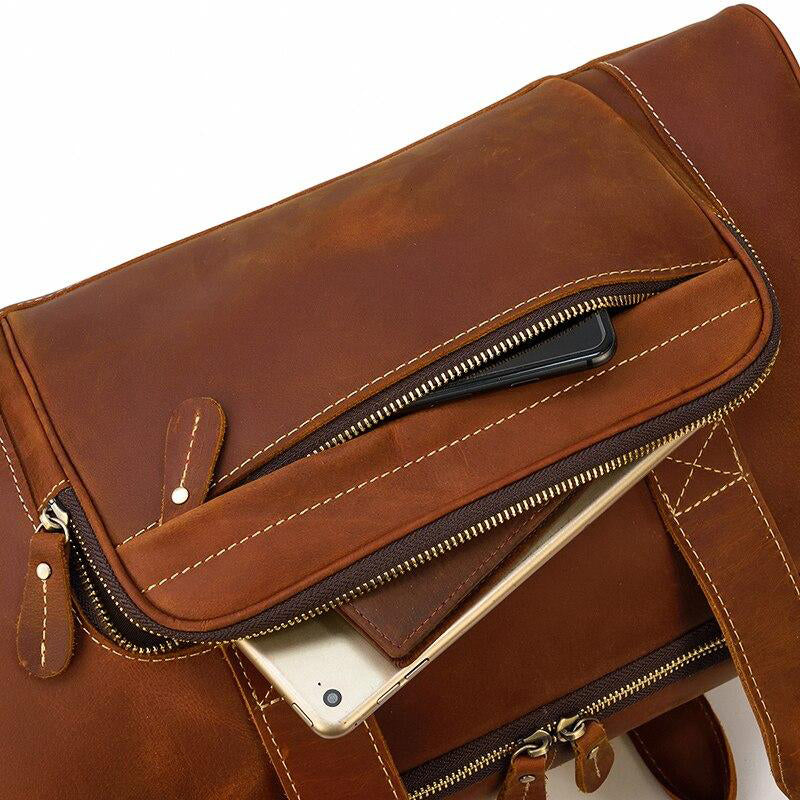 sac weekend homme cuir
