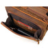 sac a main cuir marron