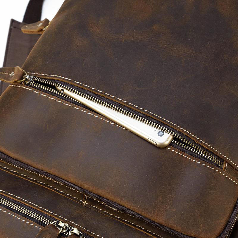 sac à dos en cuir ordinateur
