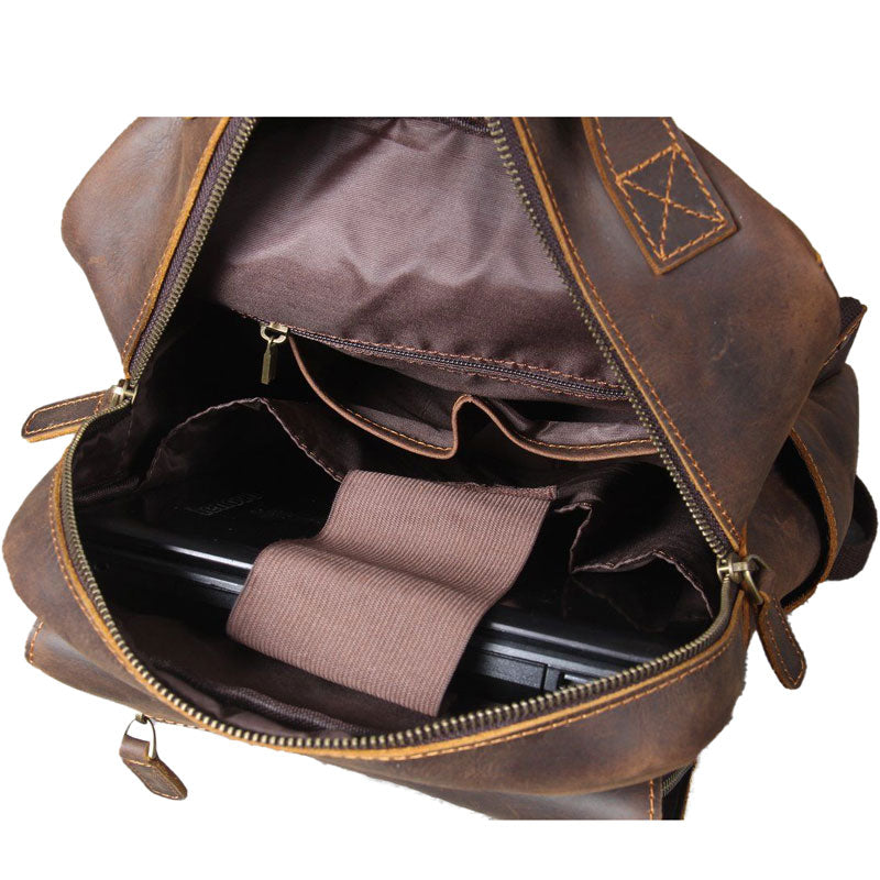 sac à dos homme cuir