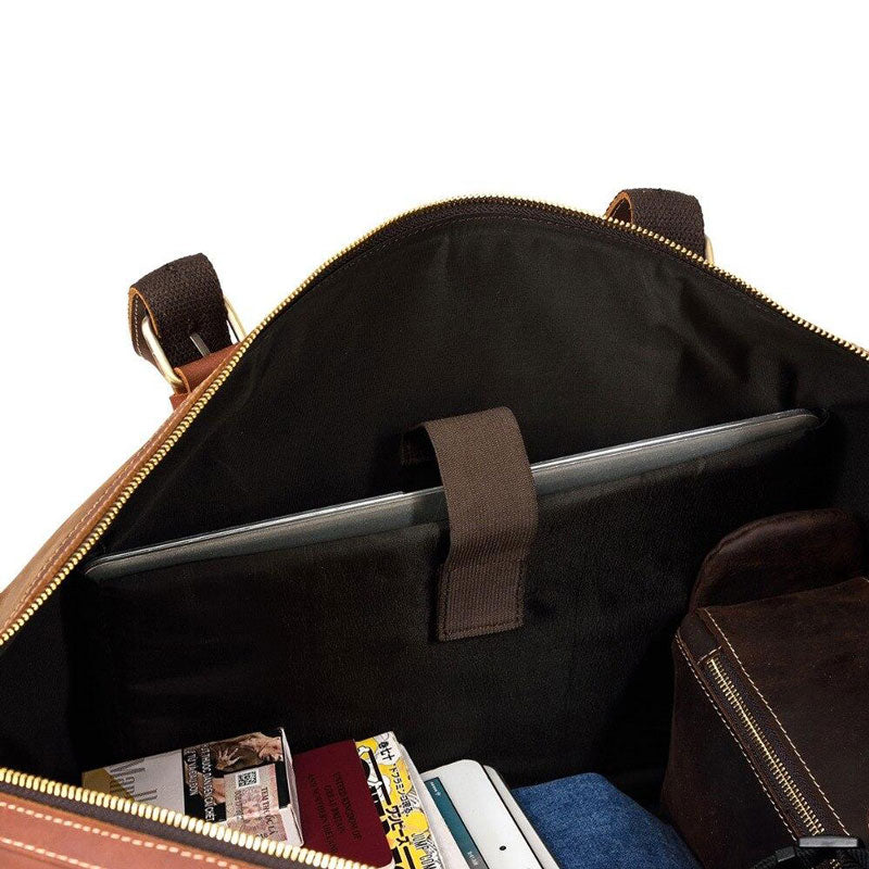 sac voyage en cuir