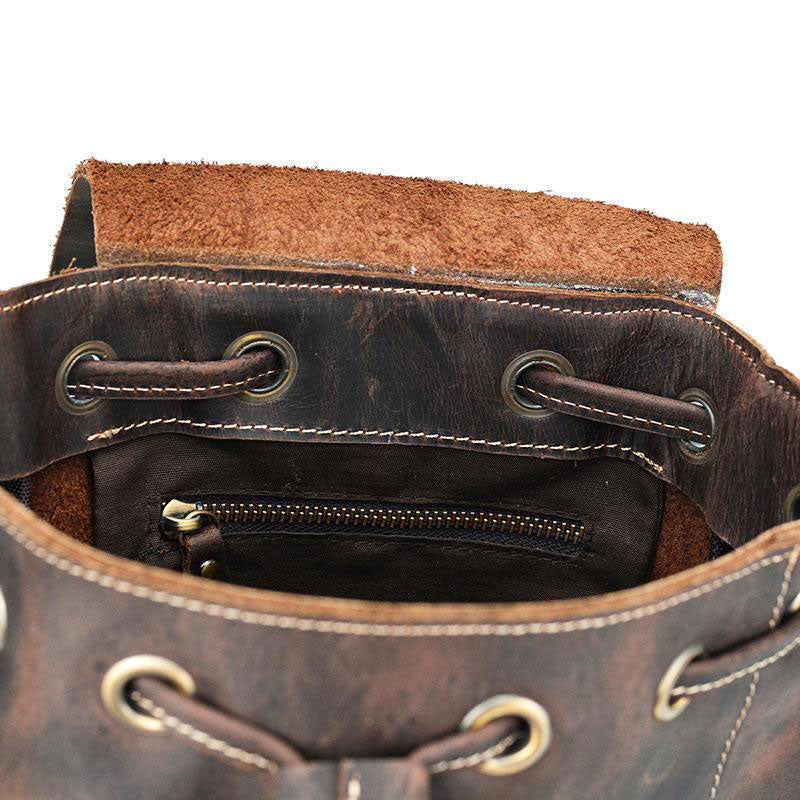 sac à dos en cuir pour femme
