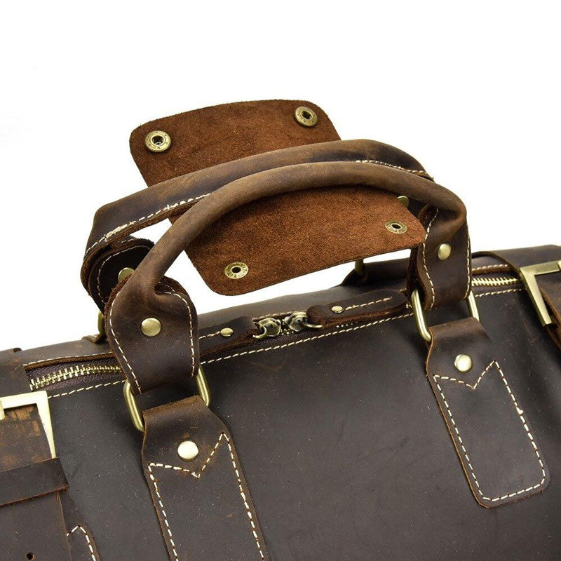 sac weekend cuir