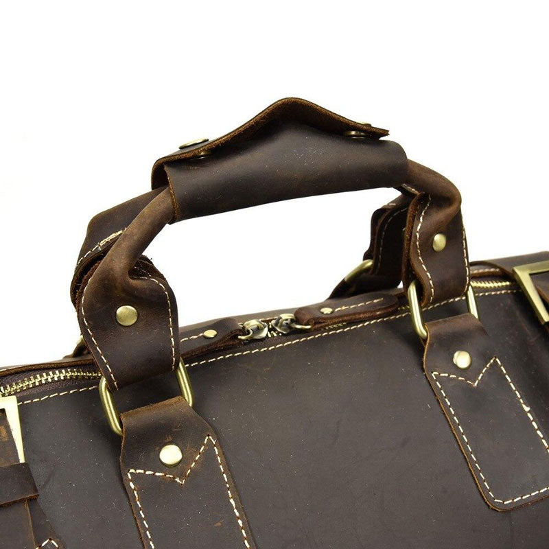 sac weekend cuir homme