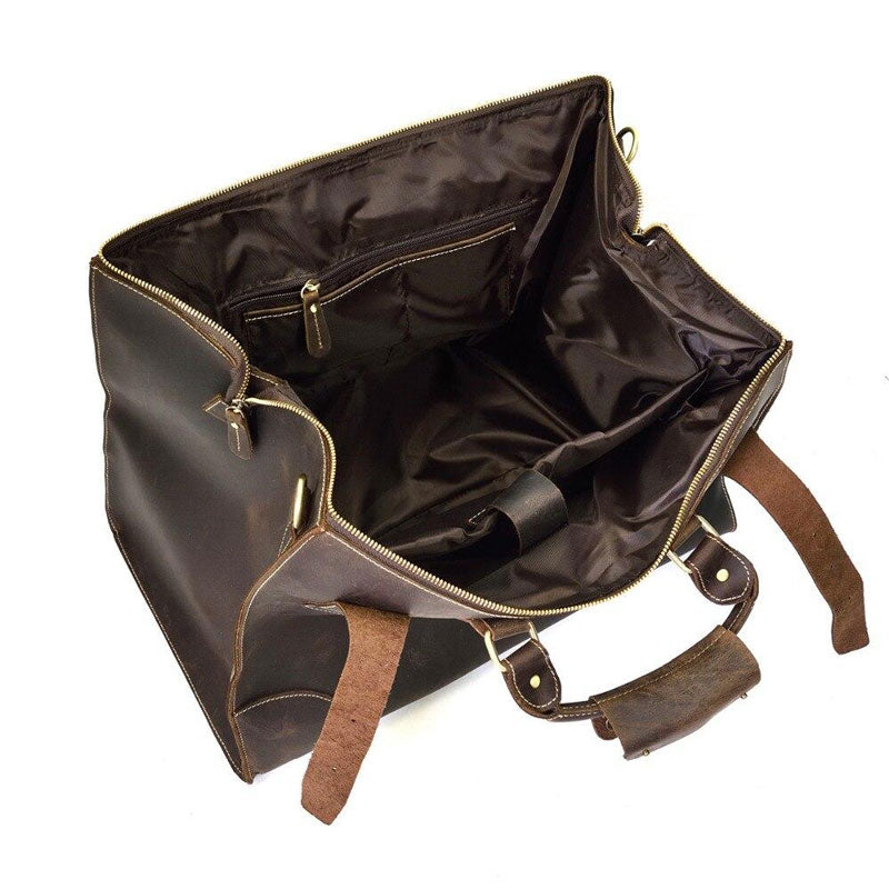 sac weekend cuir femme