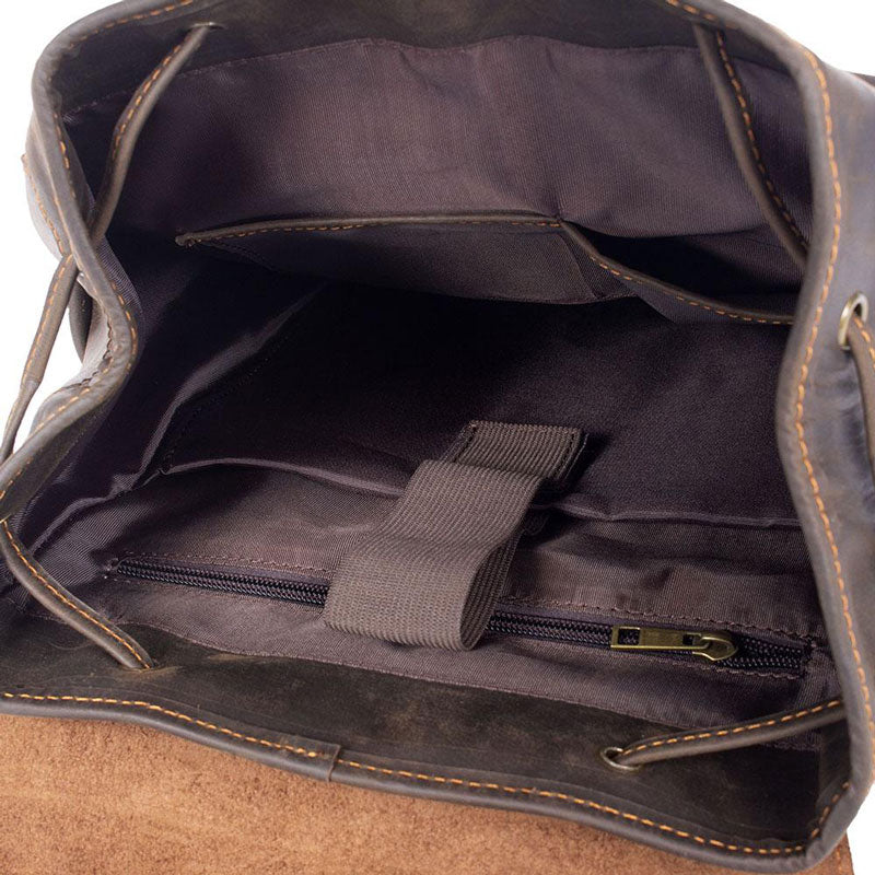 sac à dos voyage cuir