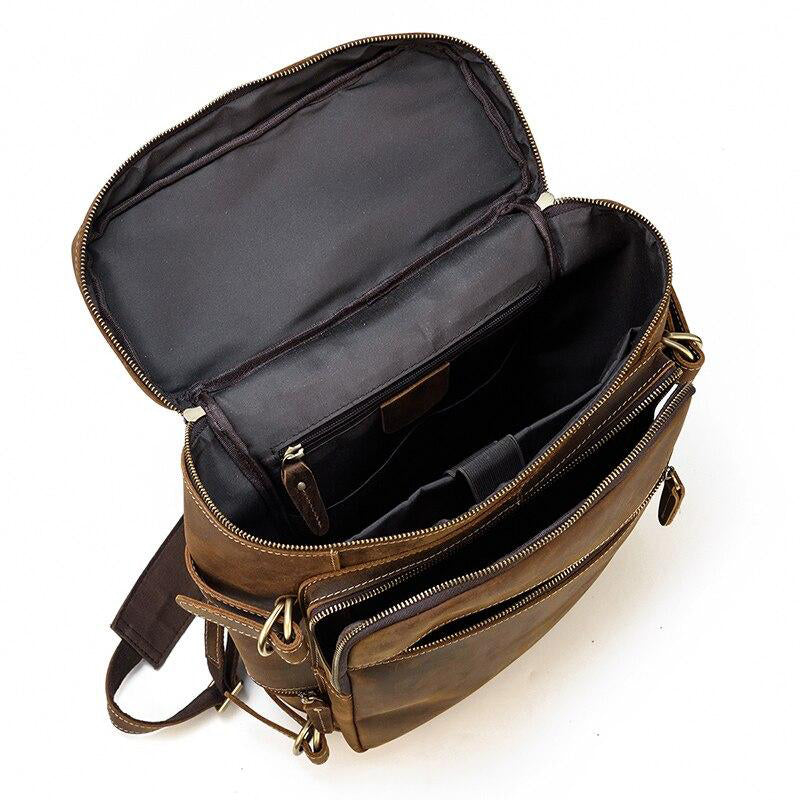 sac à dos en cuir pour femme
