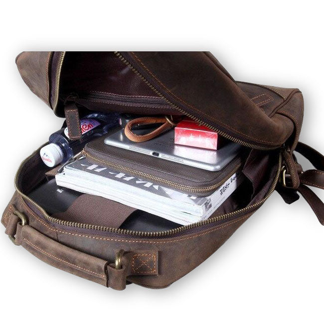 sac à dos homme en cuir