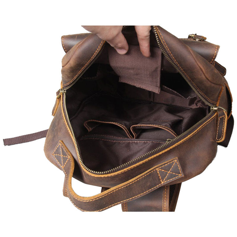 sac à dos en cuir