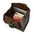 sac de voyage cuir noir
