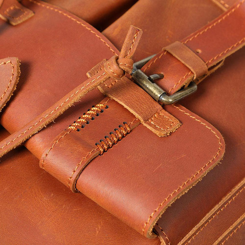 sac baroudeur cuir homme
