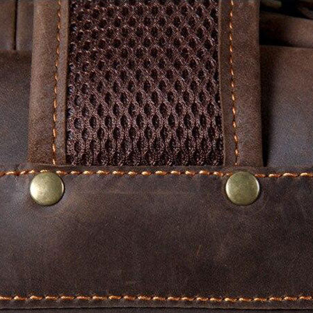 sac à dos homme cuir  vintage