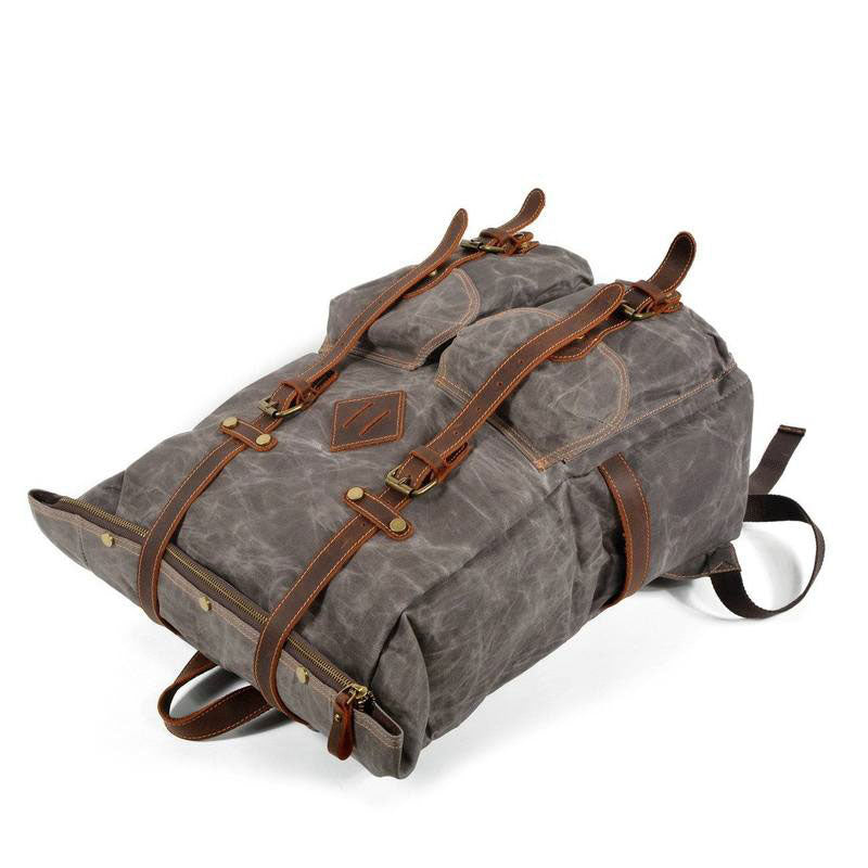 sac à dos style vintage