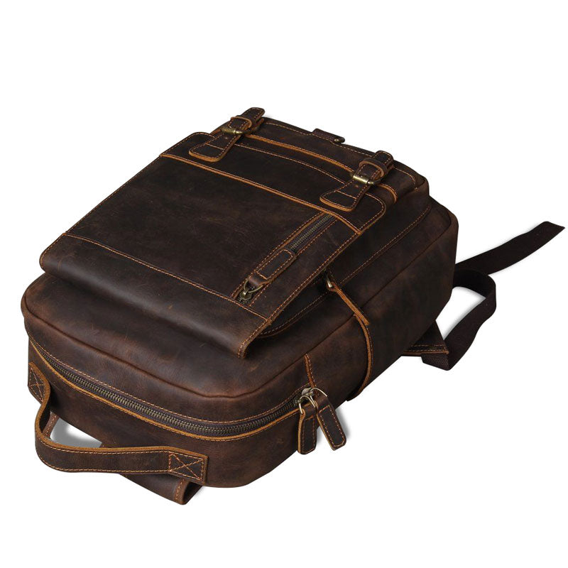 sac à dos femme cuir marron