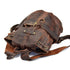 sac à dos cuir marron