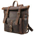 sac à dos cuir vintage