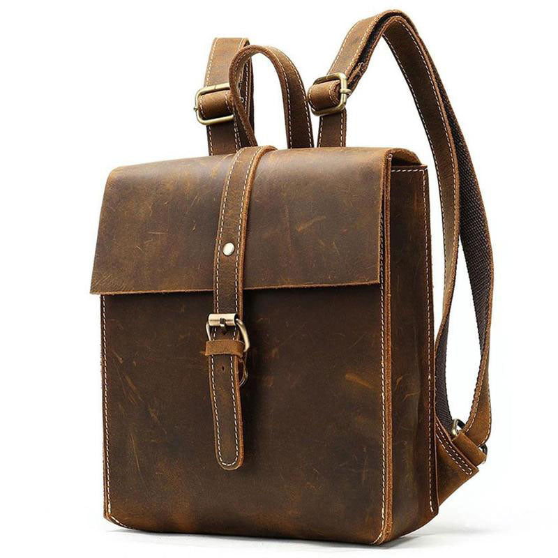 sac cartable en cuir femme