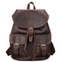 sac à dos en cuir vintage