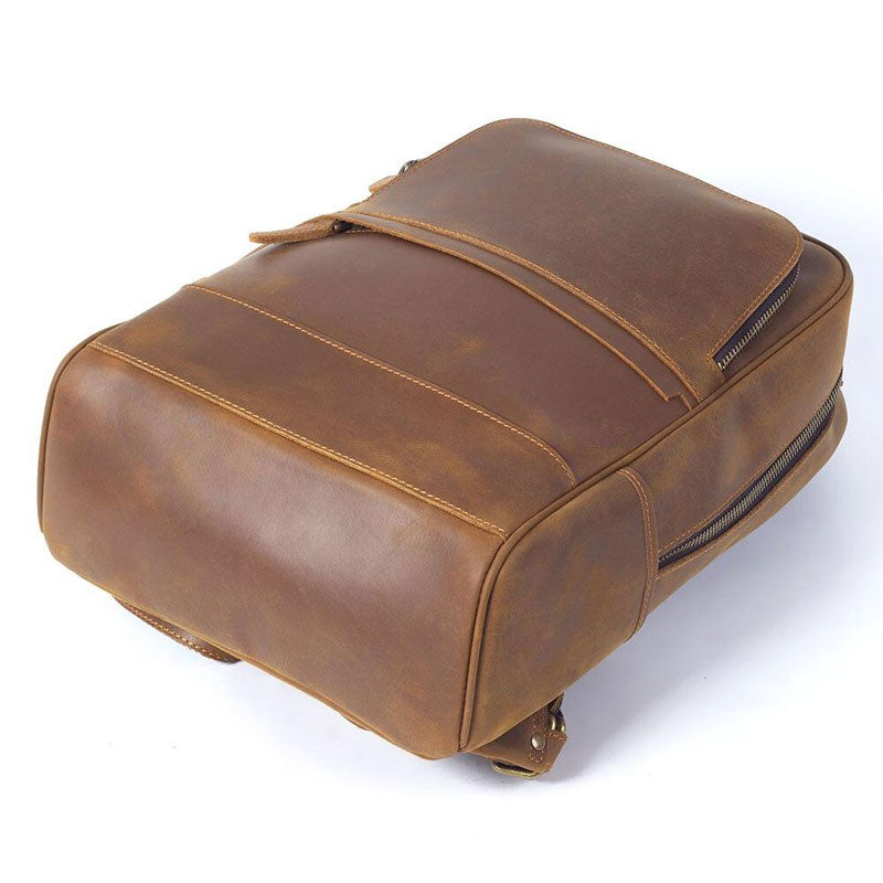 sac à dos moto cuir