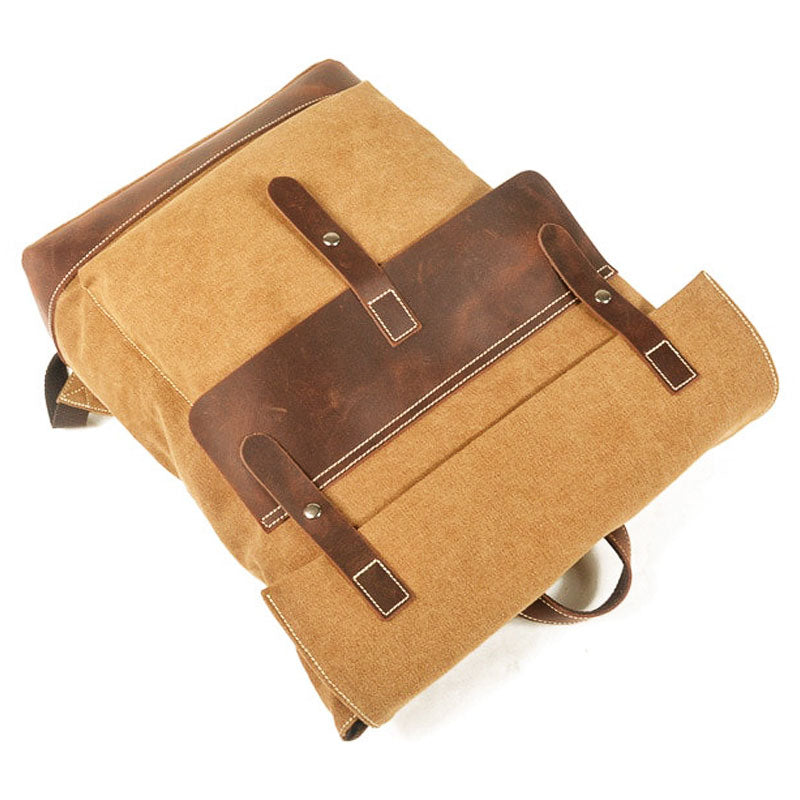 sac à dos vintage canvas