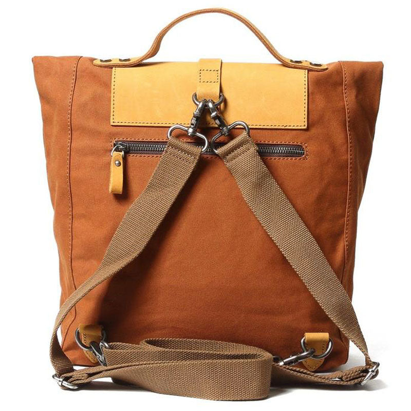 vintage sac à dos en toile femme