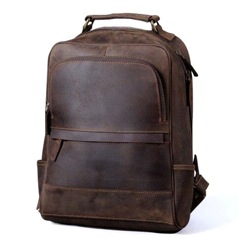 sac à dos voyage cuir