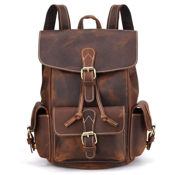 Sac à dos Femme cuir Vintage EziClic