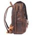 sac à dos cuir brun