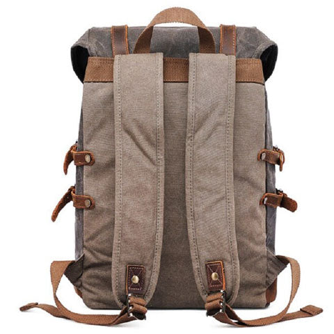 sac à dos toile vintage