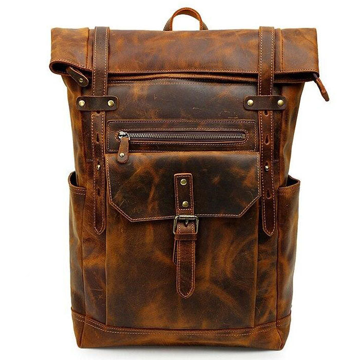 sac à dos homme cuir