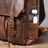 sac à dos moto cuir