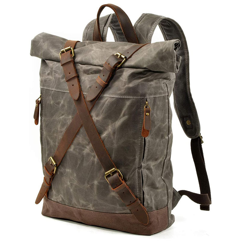 sac à dos vintage imperméable