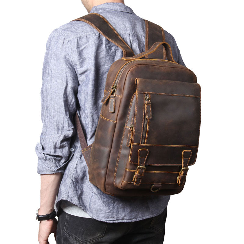 sac à dos en cuir homme
