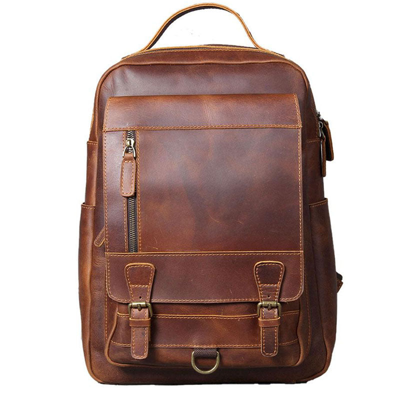 sac à dos voyage cuir