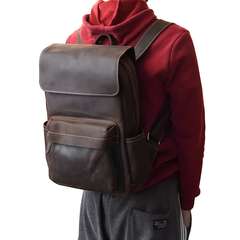 sac baroudeur cuir homme