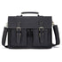 sac bandoulière cuir noir