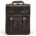 sac cartable en cuir femme