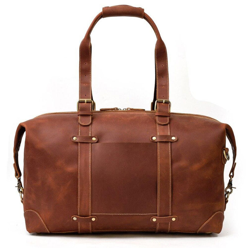 sac voyage cuire homme
